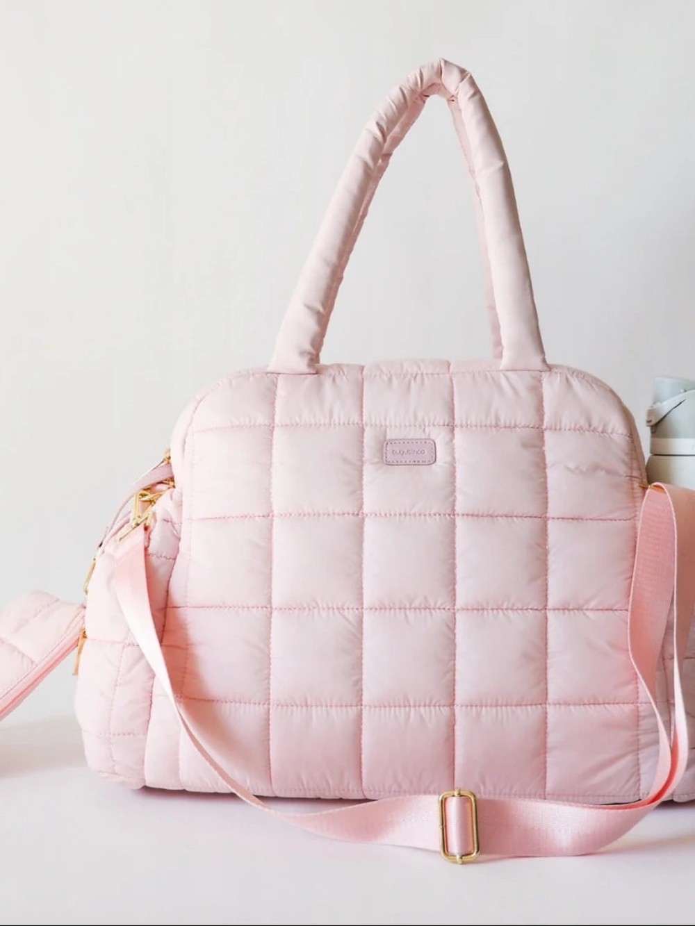 BNWT Pink Weekender Duffle